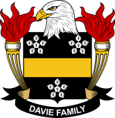 American Coat of Arms for Davie