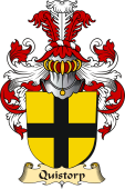 v.23 Coat of Family Arms from Germany for Quistorp