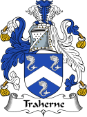 English Coat of Arms for the family Traherne