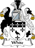 Scottish Coat of Arms for White