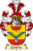 v.23 Coat of Family Arms from Germany for Zierlein