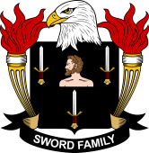 Coat of arms used by the Sword family in the United States of America