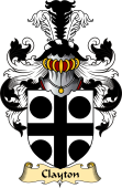English Coat of Arms (v.23) for the family Clayton