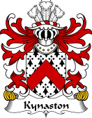 Welsh Coat of Arms for Kynaston (Descended from Iorwerth Goch)