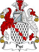 English Coat of Arms for Pye