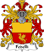 Italian Coat of Arms for Fedelli