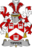 Irish Coat of Arms for Tipper