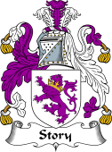 English Coat of Arms for the family Story