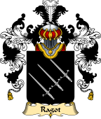 French Family Coat of Arms (v.25) Ragot