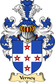 English Coat of Arms (v.23) for the family Verney