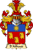 French Family Coat of Arms (v.23) for Ailhaud (d')