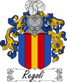 Araldica Italiana Coat of arms used by the Italian family Regoli