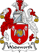 English Coat of Arms for Wadsworth