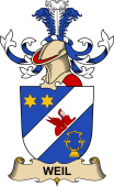Republic of Austria Coat of Arms for Weil (de Weilen)