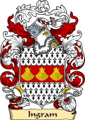 English or Welsh Family Coat of Arms (v.23) for Ingram
