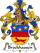 German Wappen Coat of Arms for Brockhausen