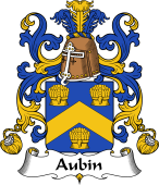 Coat of Arms from France for Aubin
