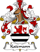 German Wappen Coat of Arms for Katzmann