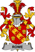 Irish Coat of Arms for Rowe