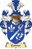 English Coat of Arms (v.23) for the family Garnier or Garner