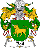 Spanish Coat of Arms for Boil or Boyl
