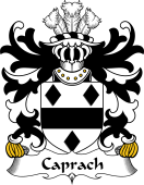 Welsh Coat of Arms for Caprach (Lord of Trecaprach, Gwent)