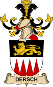 Republic of Austria Coat of Arms for Dersch