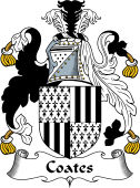 English Coat of Arms for Coates