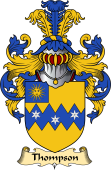 English Coat of Arms (v.23) for the family Thompson II
