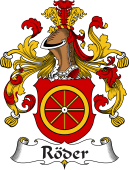 German Wappen Coat of Arms for Röder