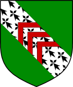 Irish Family Shield for Prior (Dublin)