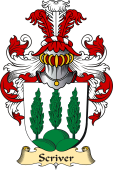 v.23 Coat of Family Arms from Germany for Scriver