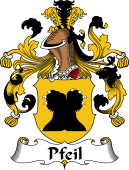 German Wappen Coat of Arms for Pfeil