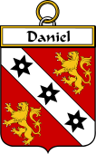 French Coat of Arms Badge for Daniel
