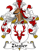 German Wappen Coat of Arms for Ziegler