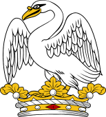 Family crest from Ireland for Crommelin (Antrim)