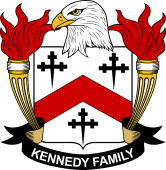 Coat of arms used by the Kennedy family in the United States of America