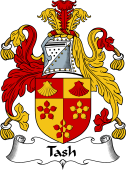 English Coat of Arms for the family Tash