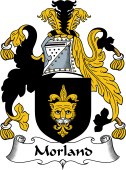 English Coat of Arms for the family Morland
