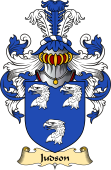 English Coat of Arms (v.23) for the family Judson