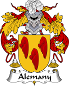 Spanish Coat of Arms for Alemany