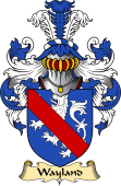 English Coat of Arms (v.23) for the family Wayland