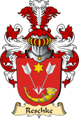 v.23 Coat of Family Arms from Germany for Reschke