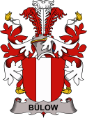 Coat of arms used by the Danish family Bülow