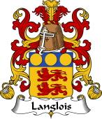 Coat of Arms from France for Langlois