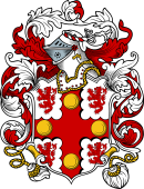 English or Welsh Coat of Arms for Rhodes (Yorkshire)