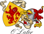 Sept (Clan) Coat of Arms from Ireland for O'Lalor