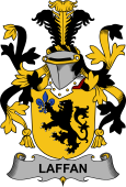 Irish Coat of Arms for Laffan