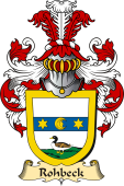 v.23 Coat of Family Arms from Germany for Rohbeck