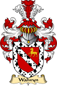 Welsh Family Coat of Arms (v.23) for Walwyn (Hellens, Herefordshire)